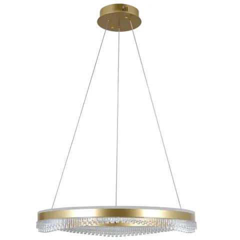 Lampa wisząca MORTE z transparentnym kloszem