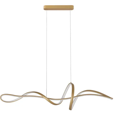 Lampa wisząca MILA złota