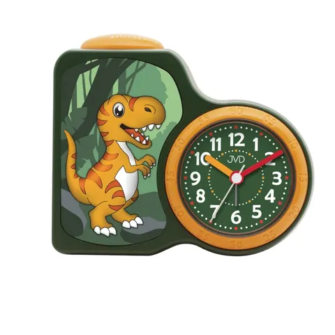 Zegar stojący/stołowy DINO SRP163.1 zielony z alarmem