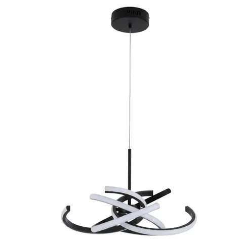 Lampa wisząca SPIDER metalowa czarna