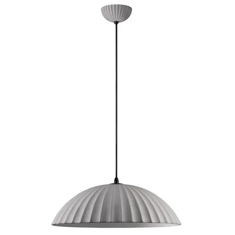 Lampa sufitowa, wisząca AMMOS szara