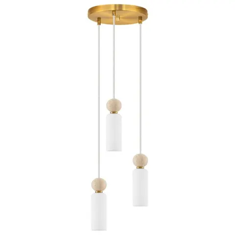 Lampa sufitowa, wisząca FILOMENA złota