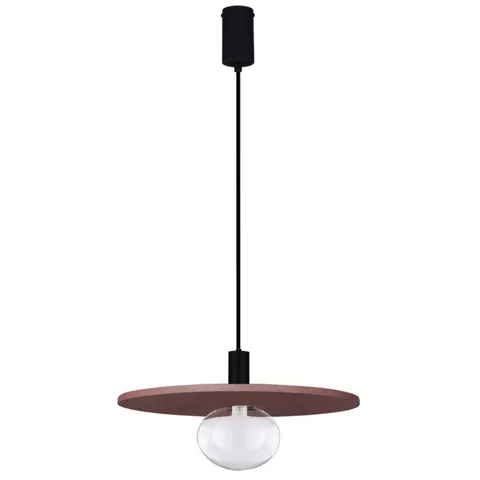 Lampa sufitowa, wisząca VRAHOS czerwona