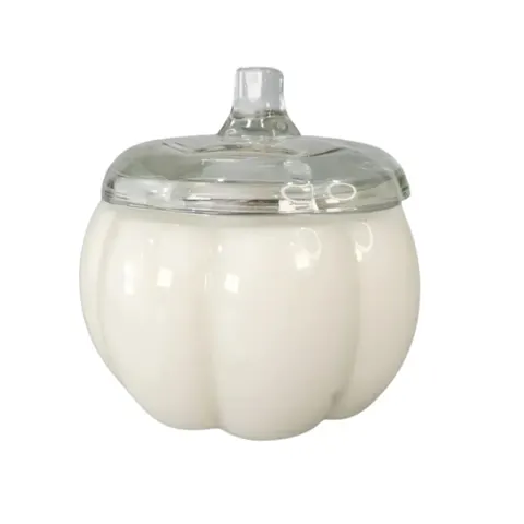 Świeca sojowa w naczyniu transparentnym dynia 350ml