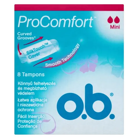 OB PROCOMFORT Tampony MINI, 8 szt