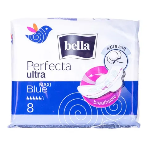 Podpaski Bella PERFECTA ULTRA maxi blue - 8 szt.
