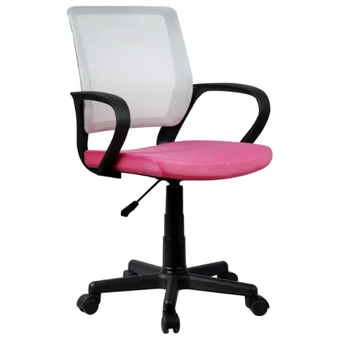 Fotel dziecięcy FD-6 materiałowy - Różowy