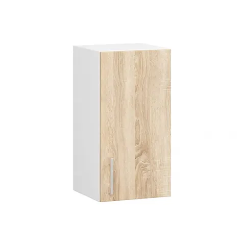 Szafka LIMA W30 /580/ BIAŁY/DĄB SONOMA