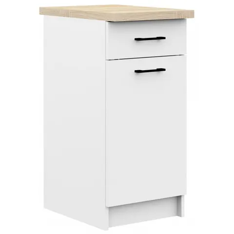 Szafka OLIWIA S50 SZ1 BIAŁA + BLAT