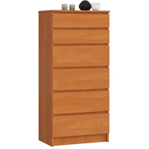 KOMODA K60 6 SZUFLAD OLCHA