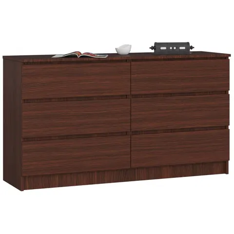 KOMODA K140 6 SZUFLAD WENGE