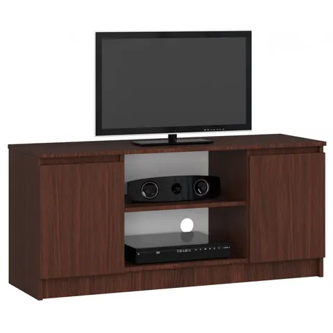 SZAFKA RTV 120 cm 2D 1P WENGE