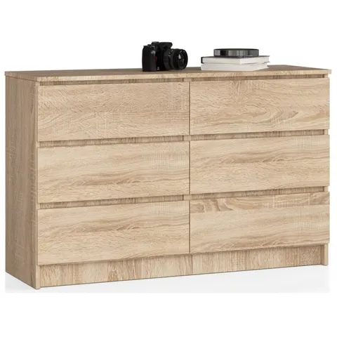 KOMODA K140 6SZ CLP DĄB SONOMA