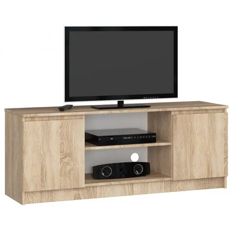 SZAFKA RTV 140 cm 2D 1P SONOMA