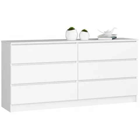 KOMODA K160 6SZ CLP BIAŁA