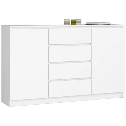 KOMODA K160 2D 4SZ CLP BIAŁY