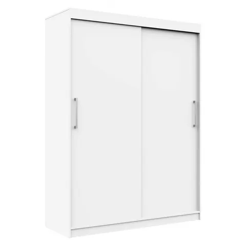 SZAFA PRZESUWNA 150 cm CLP MONO BIAŁA