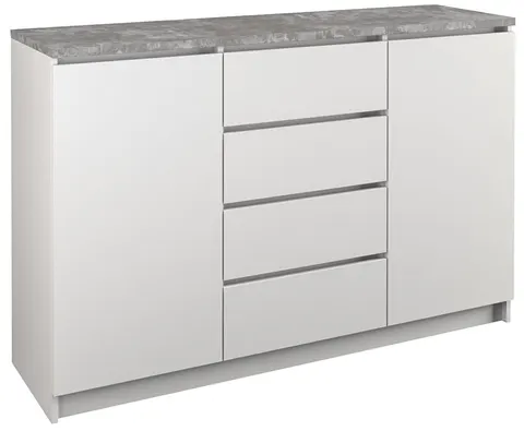 KOMODA 2D4S B22 - BIEL BETON