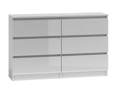KOMODA MALWA M6 120 - BIEL POŁYSK