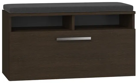SZAFKA NA BUTY SIEDZISKO SCHOWEK RIVA WENGE