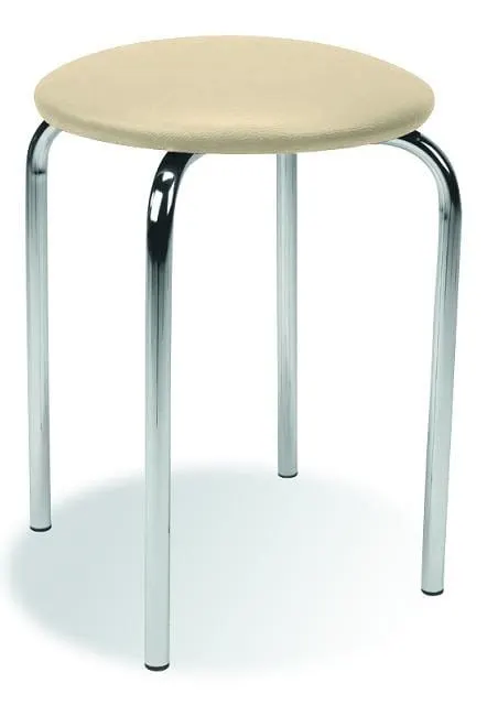 CHICO taboret st.chrom siedz.V18