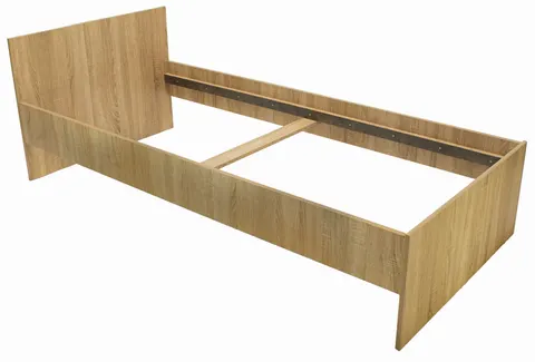ŁÓŻKO RAMA LINO 90CM x 200CM DĄB SONOMA