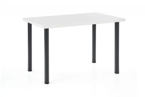 MODEX 2 120 stół kolor blat - biały, nogi - czarny