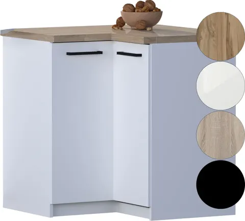 Szafka stojąca Meble Kuchenne GRM Narożna 90cm + BLAT