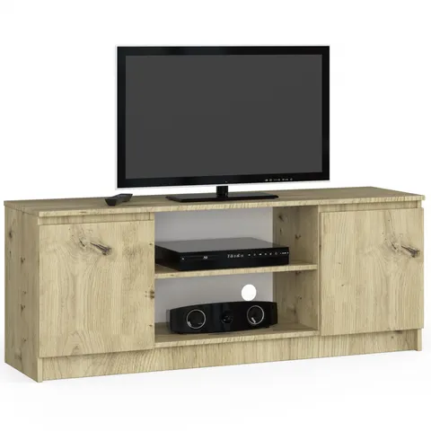 KOMODA RTV K140 2D 1P CLP DĄB ARTISAN
