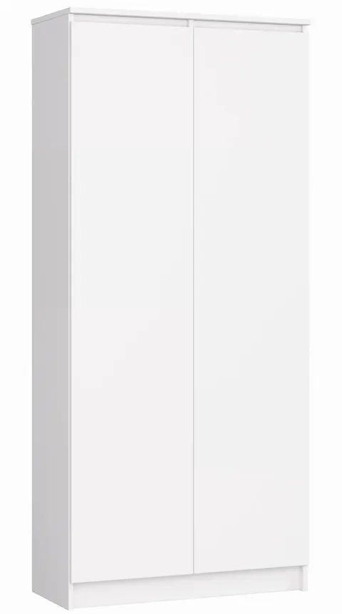 REGAŁ ZAMKNIETY R80 2D 8P CLP BIAŁY