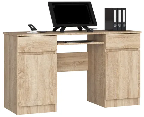 BIURKO CLP A5 2D 2SZ PK DĄB SONOMA