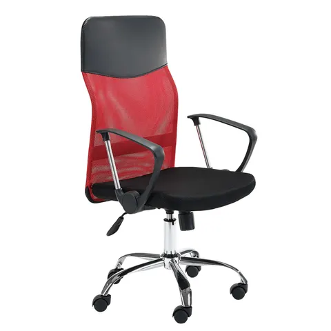 FOTEL BIUROWY OCF-7 CZERWONY