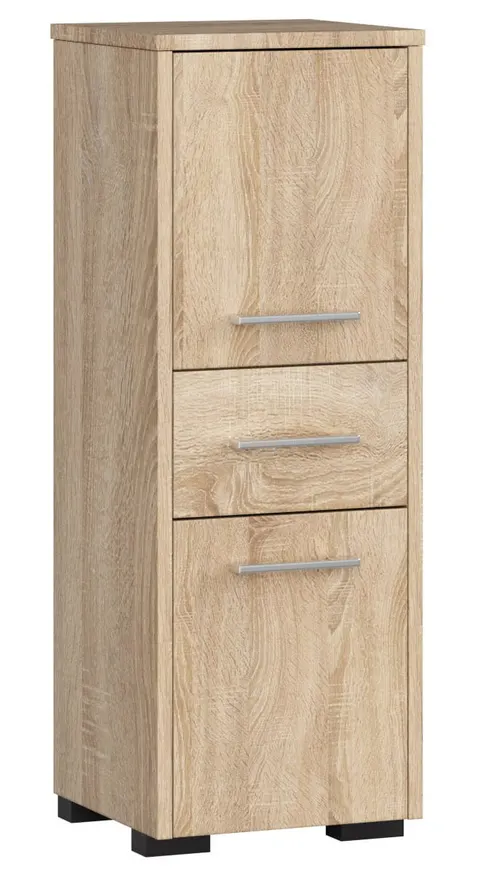 SZAFKA ŁAZIENKA FIN SŁUPEK 30 2D 1SZ 85cm PK DĄB SONOMA