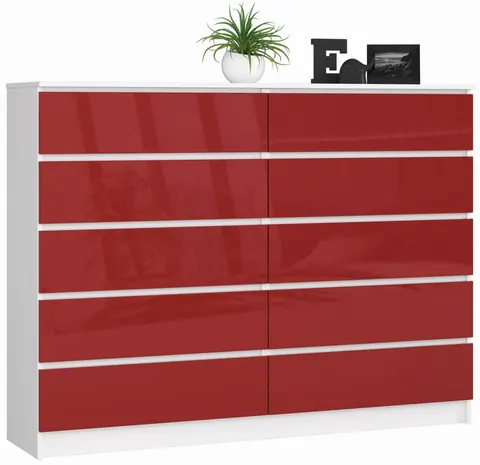 KOMODA K160 10SZ CLP PK CZERWONY POŁYSK