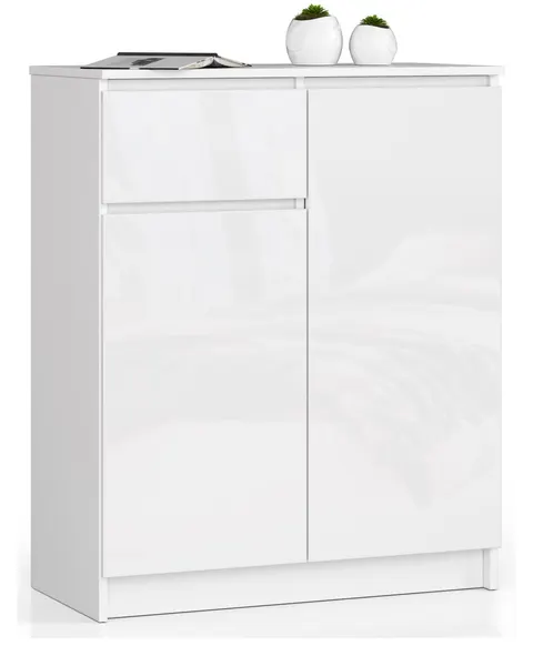 KOMODA K80 2D 1SZ CLP PK BIAŁY POŁYSK