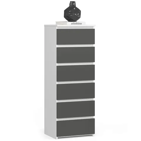 KOMODA CL6 PK BIAŁA / SZARA