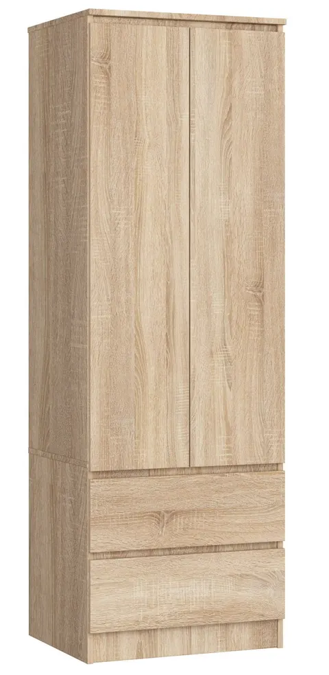 SZAFA STAR S 60 cm 2 DRZWI 2 SZUFLADY PK SONOMA