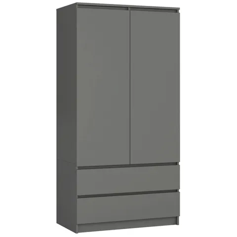 SZAFA S90 2D 2SZ CLP PK GRAFIT SZARY