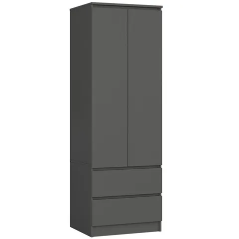 SZAFA STAR S60 2D 2SZ PK GRAFIT SZARY