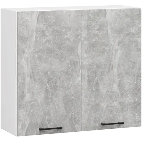 Szafka OLIWIA W80 H720 BIAŁA / BETON