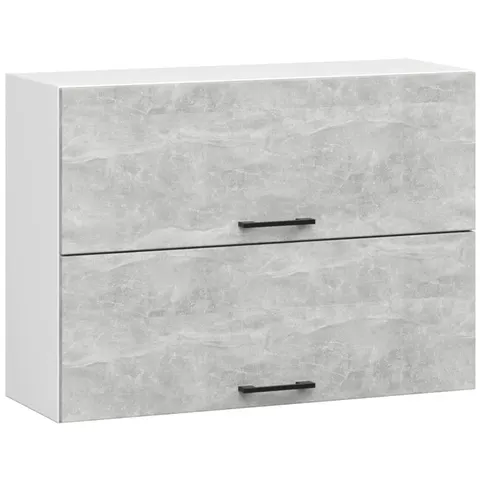 Szafka OLIWIA W80 G2 H580 BIAŁA / BETON