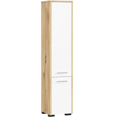 REGAŁ ŁAZIENKA FIN SŁUPEK 30 2D 140cm ARTISAN / BIAŁY