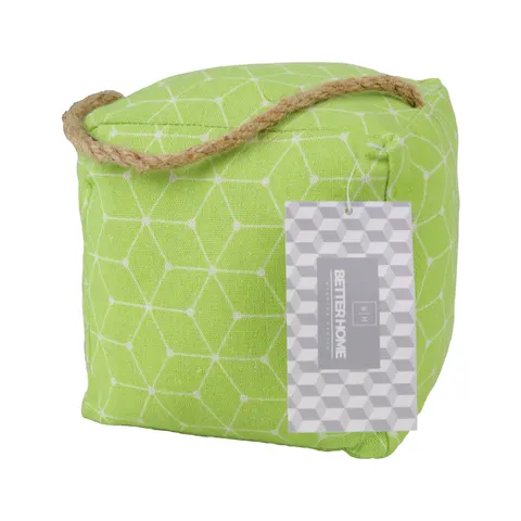 STOPER DO DRZWI CUBES&CO 16X14CM ZIELEŃ