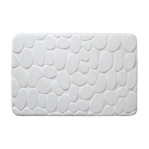 Dywanik Foam DES PIERRES kamienie 45x70 Krem