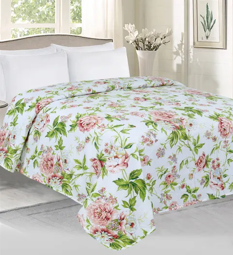 Narzuta dwustronna ROSES 200x220 angielskie róże
