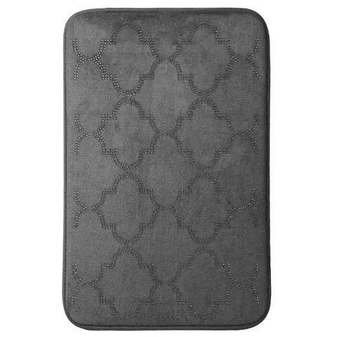 Dywanik NOVIA DIAMOND Foam 40x60 cm Szary