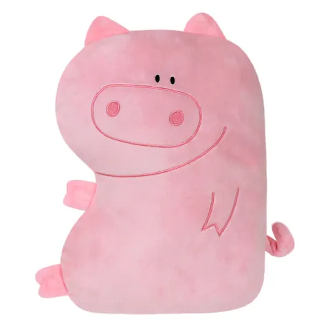 PLUSZOWA PODUSZKA PINK PIG 30x24cm