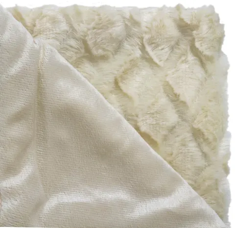 KOC PLED PIANO Futro 130x160 White Swan Beż