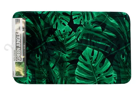 Dywanik Foam GREEN JUNGLE 50x80 cm DŻUNGLA Zielony