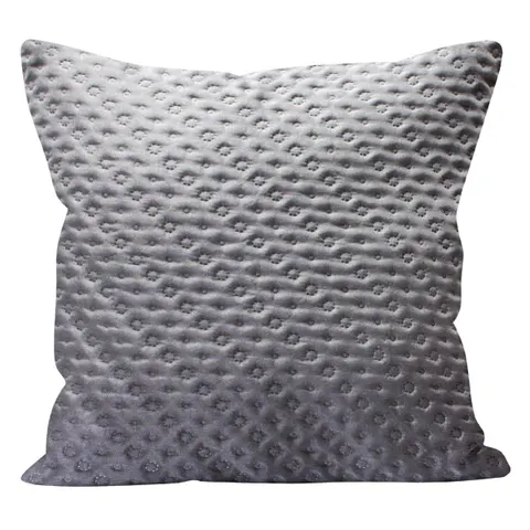 Poszewka pikowana Laurine 45x45 Szary / Gray